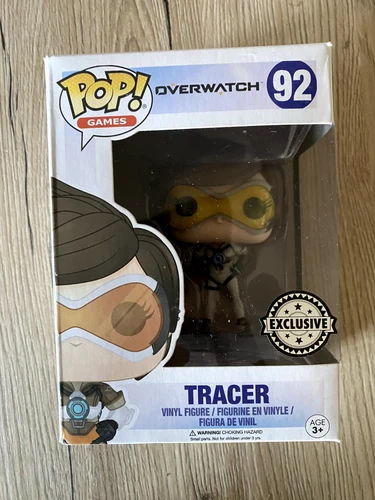 Tracer #92 Funko Pop! Overwatch Vinyl Figure White Variant