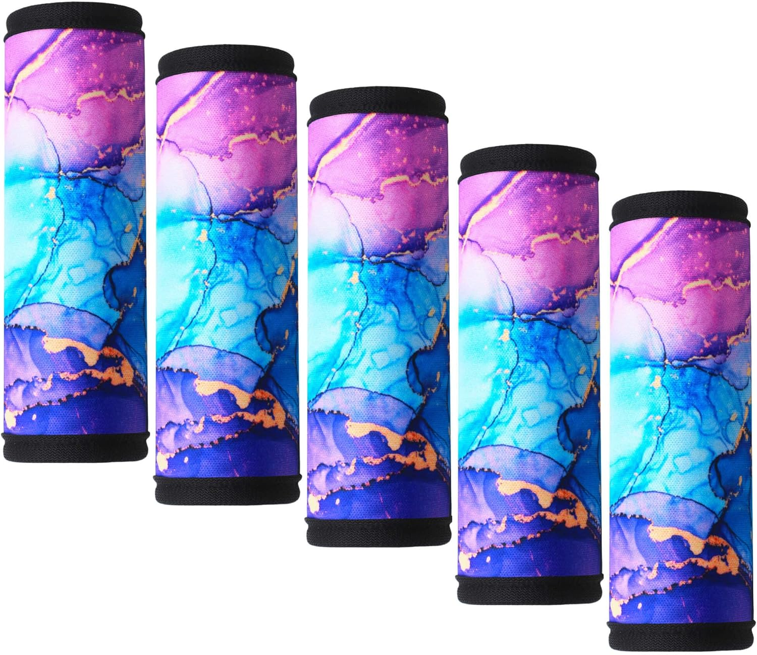 Neoprene Luggage Handle Wrap- Comfort Luggage Identifiers for Suitcases Luggage