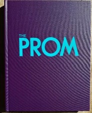 THE PROM FYC SCREENPLAY HAND SIGNED BOB MARTIN + CHAD BEGUELIN HARDCOVER PROMO