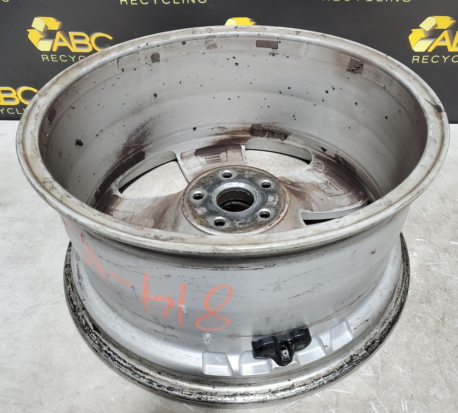2007 Bentley Wheel 19x9 Rim 5 Spoke (3W0601025AD) BENTLEY 07 OEM (#1)