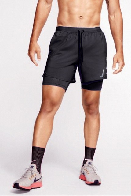 Nike 5â Flex Stride 2 in 1 Shorts Black Aj7782 010 Men's Size XL for sale online | eBay