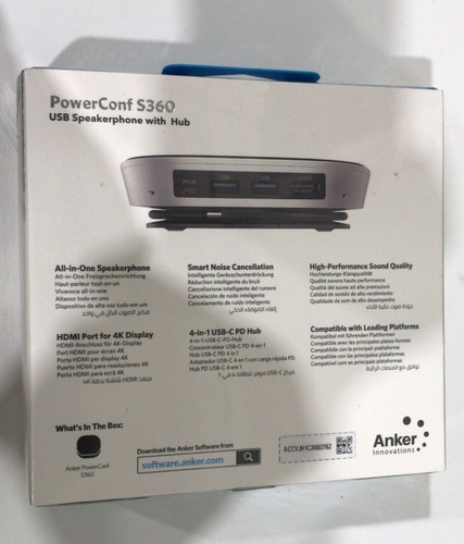 Altavoz USB Anker PowerConf S360, nuevo (A2) - Imagen 2 de 3