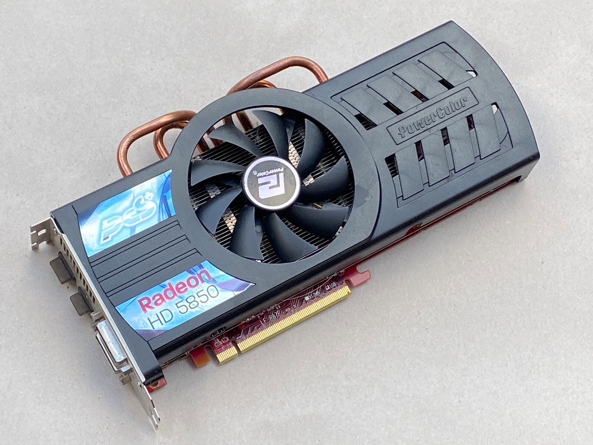 Power Color Radeon HD 5850 1GB AX5850 1GBD5-PPDHG Gaming Graphics Card