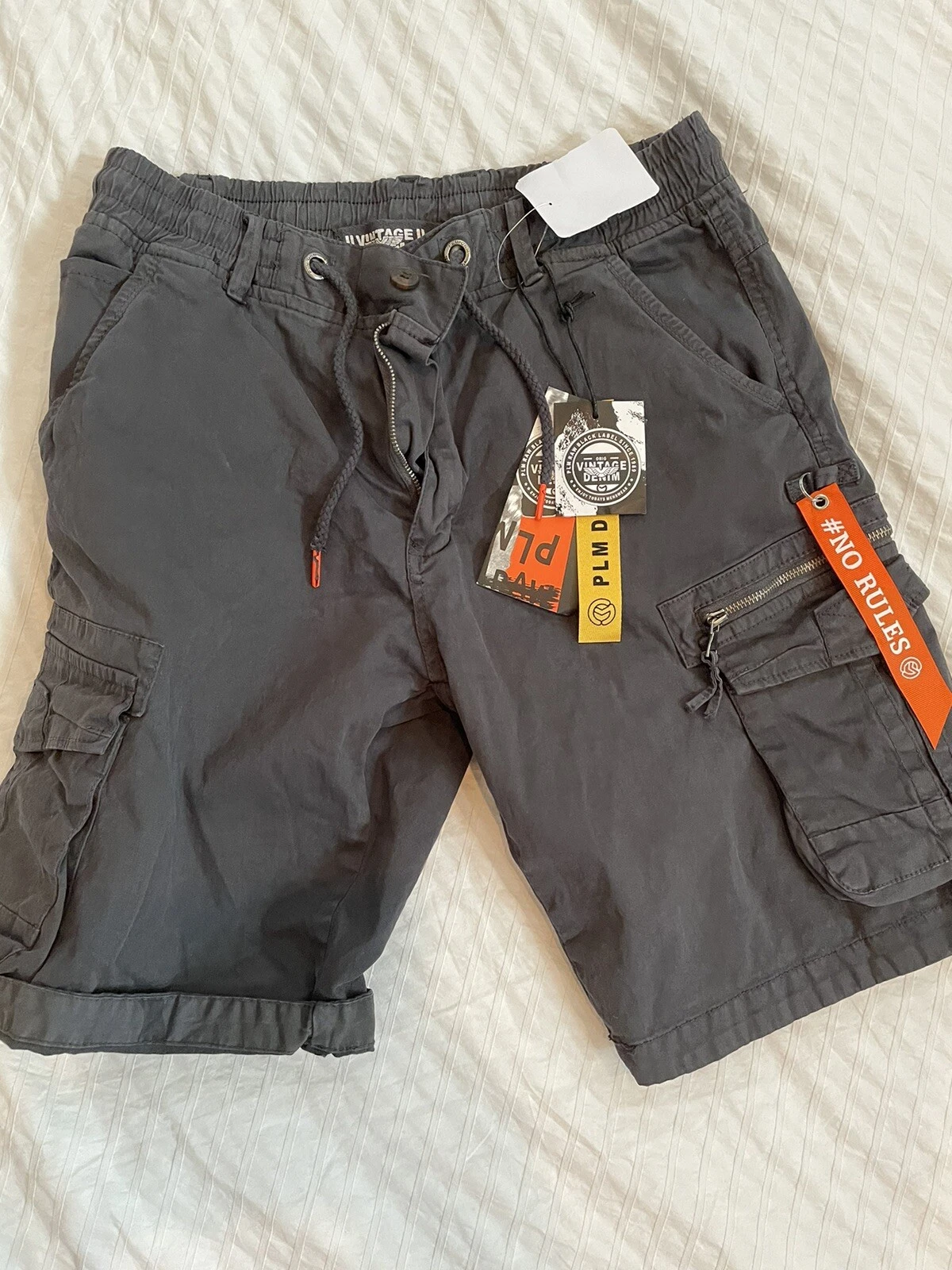 Authentic PLM Raw Vintage Cargo Shorts New - Made In Germany Men’s 33. No Rules
