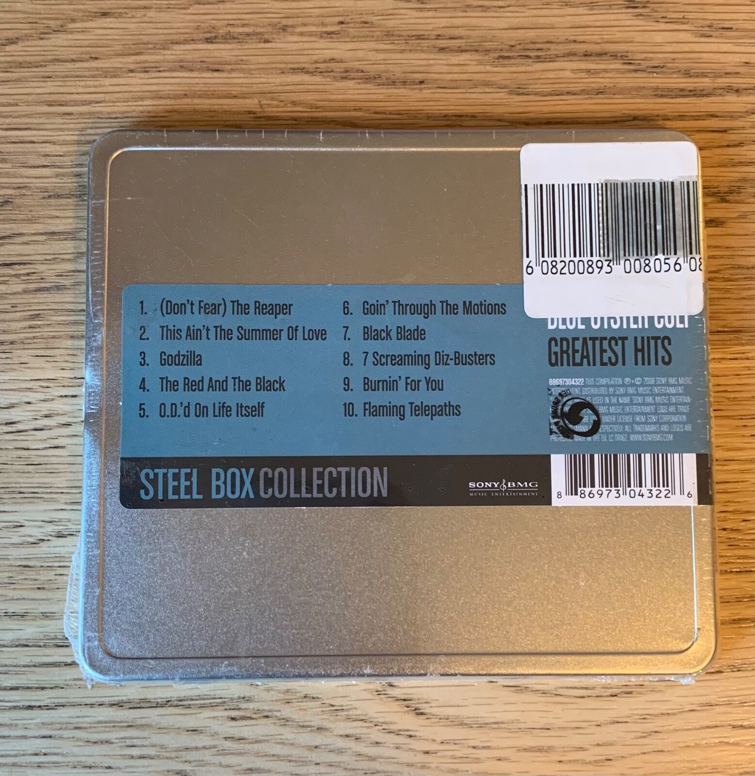 Blue Oyster Cult Greatest Hits Steel Box Collection (2008) New