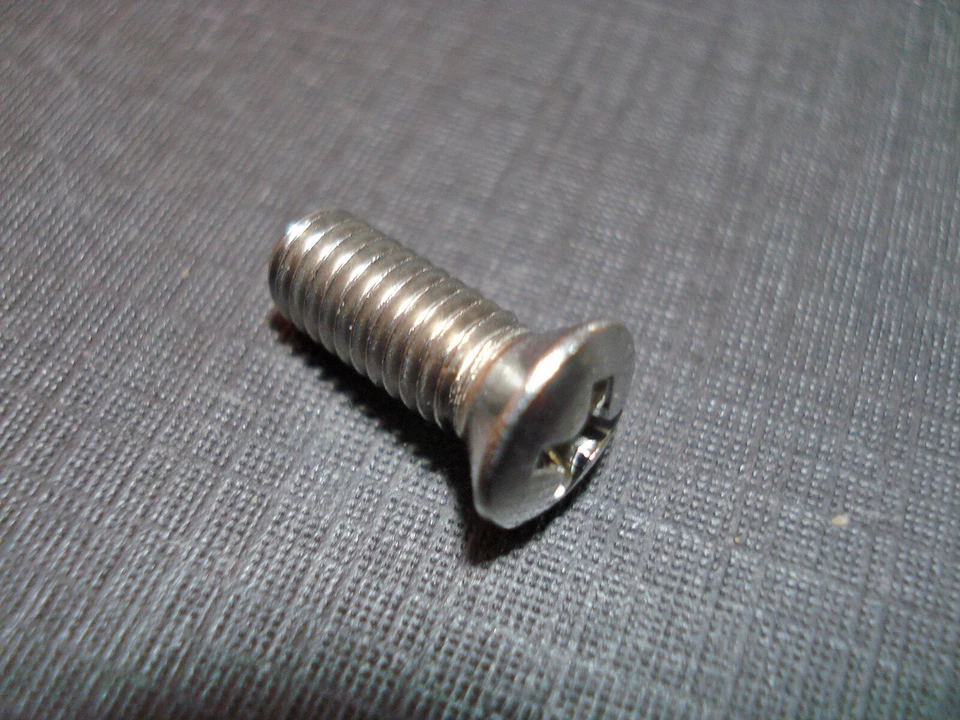 10 件镜面遮阳板支持挡风玻璃分割不锈钢螺丝 1940 - 1952 年通用汽车 — 第 2/4 张图片