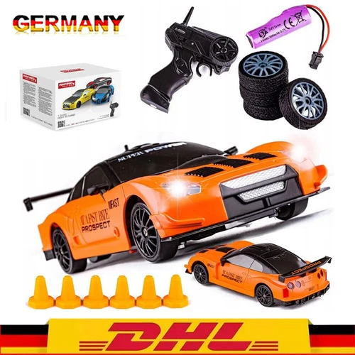 4x4 Drift RC Auto Car Auto da Corsa 15KM/H Alta Velocità Drift Veicolo - Foto 1 di 8