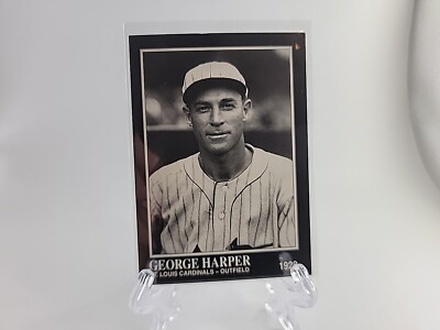 1991 The Sporting News Conlon Collection #246 George Harper St