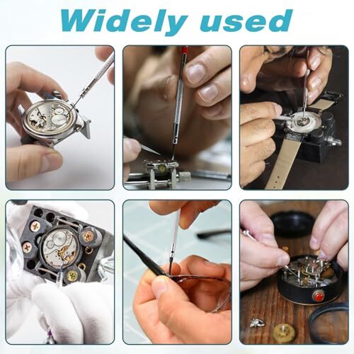 13 Pieces Jewelers Screwdriver Set Micro Precision Watchmaker