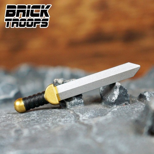 Custom Roman Sword for Minifigures -Pick Color!- NEW Brick Troops Leyile - 第 4/11 張圖片