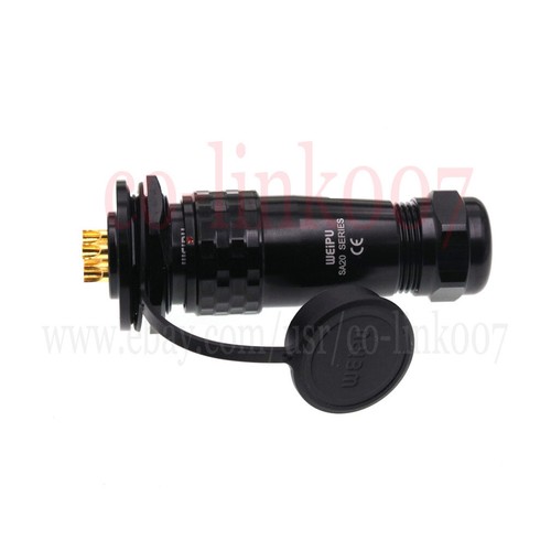 WEIPU SA20 12Pin Waterproof Connector, Circular Industrial Aviation Female Plug - Picture 6 of 6