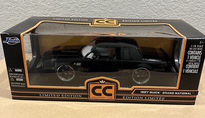 JADA COLLECTORS CLUB 1:18 1987 BUICK GRAND NATIONAL COLLECTORS