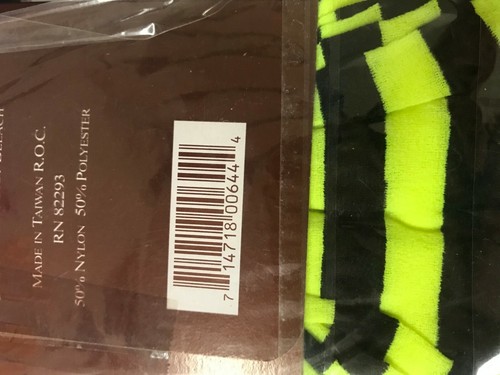 Mallas de nailon a rayas Leg Avenue para adultos asst colores - Imagen 2 de 2