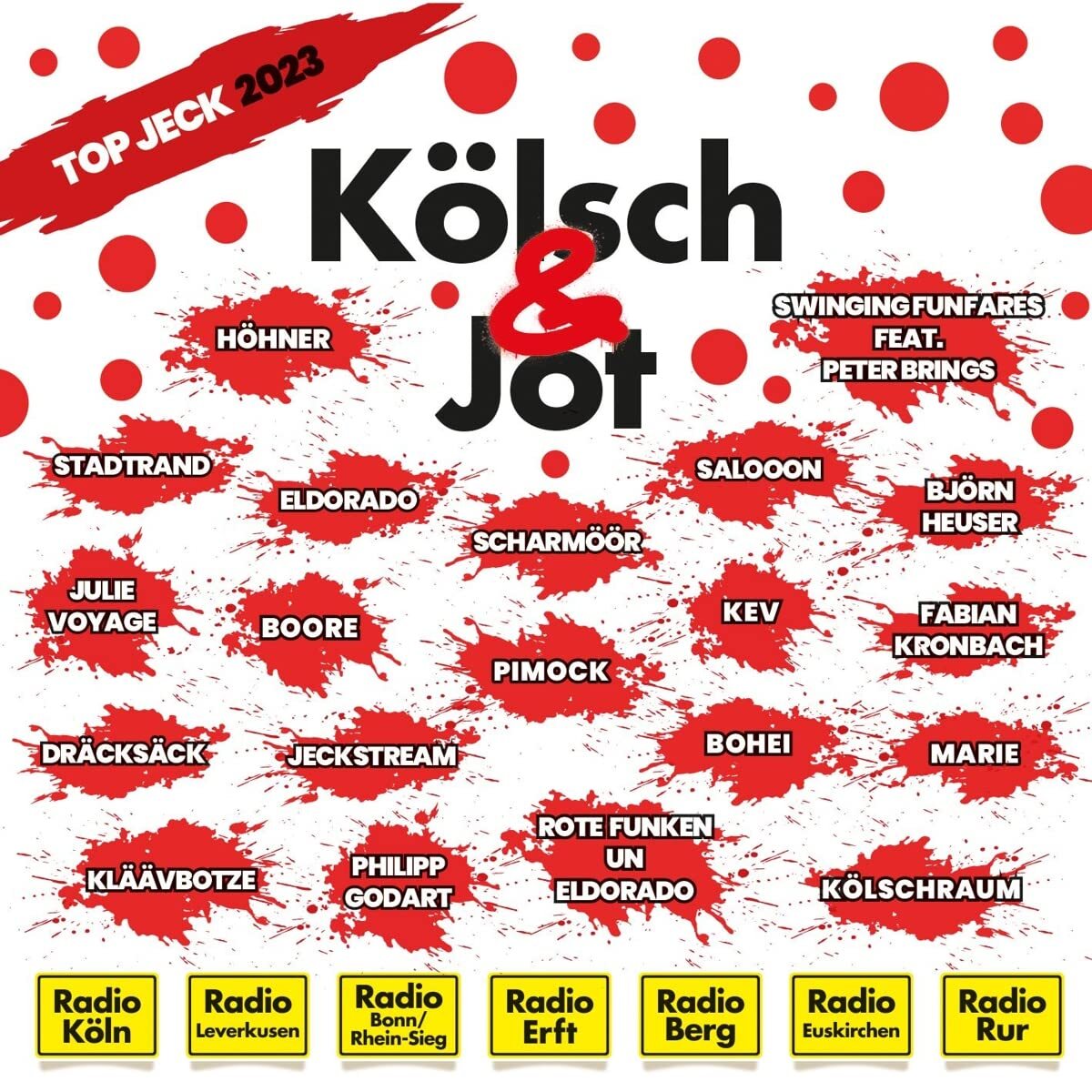 Various Koelsch & Jot-Top Jeck 2023 (CD)