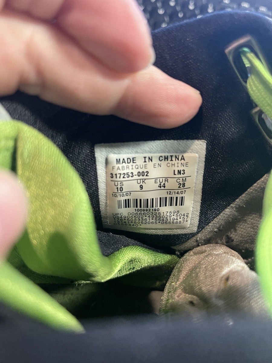 2007 Nike Zoom Lebron 5 V Dunkman Size 10 317253-002 Grey  display picture 2