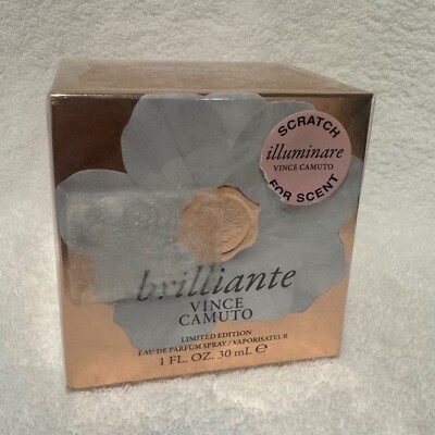 BRILLIANTE VINCE CAMUTO 30 mL 1 OZ Brand New Sealed Box EAU DE PARFUM