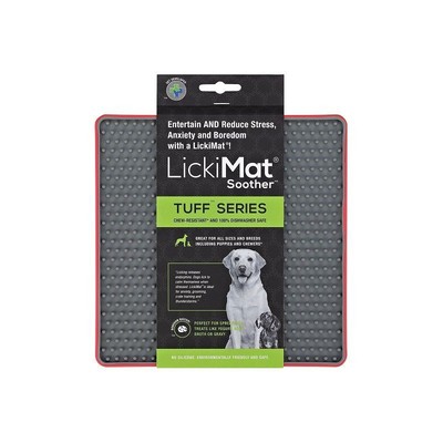 LickiMat - Tuff   Soother   red