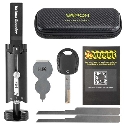 NEW Vapon Katana Decoder HU92 Auto Pick and Decoder Opening And Reading Tool
