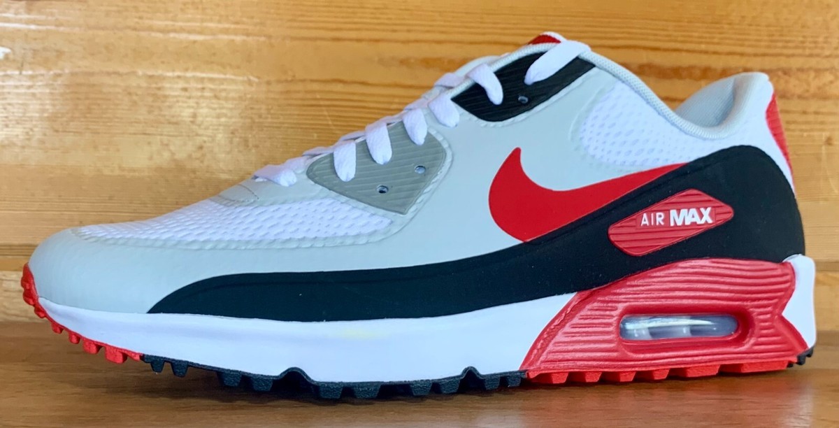 Mens Nike Air Max 90 G TB Golf Shoes Size 9/12/12.5 WHITE