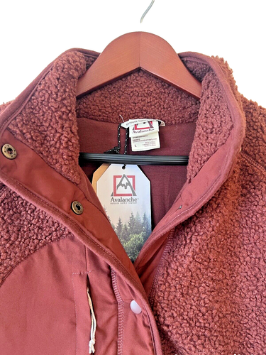 NWT Avalanche Sherpa Jacket Womens Size L - Picture 2 of 8