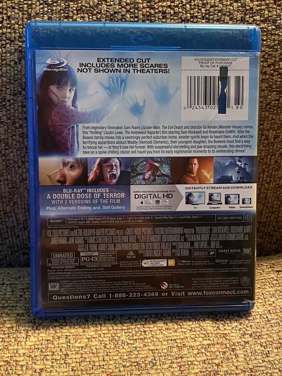 Poltergeist (Blu Ray, 2015) Sam Rockwell | eBay
