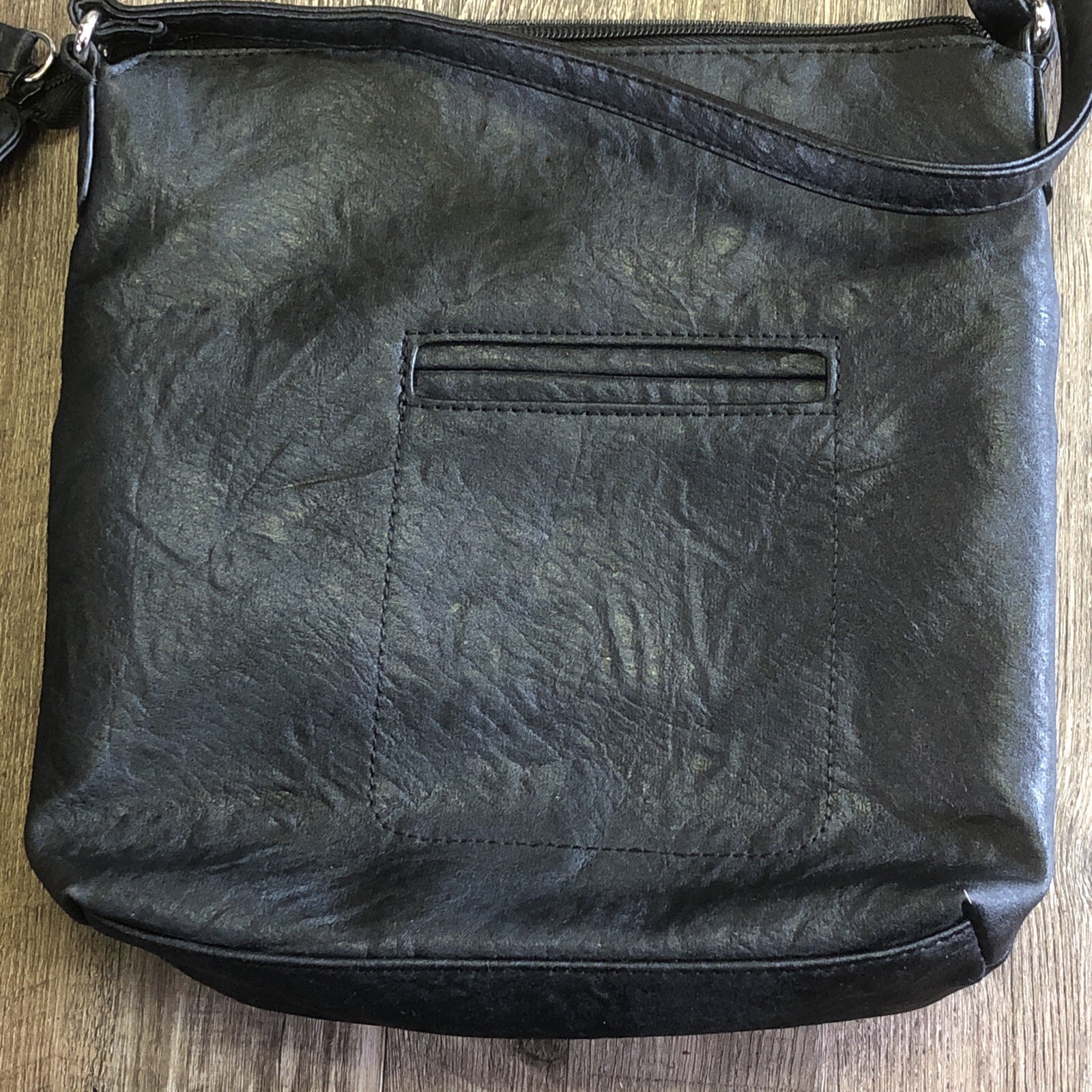 MultiSac Black Shoulder/ Crossbody Purse Bag eBay