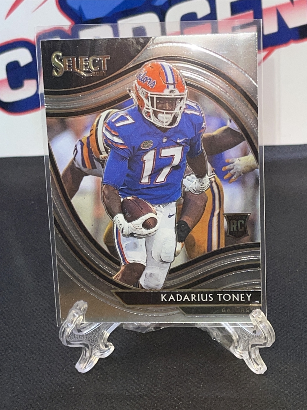 KADARIUS TONEY 2021 Select Field Level Rookie New York Giants Florida Gators RC