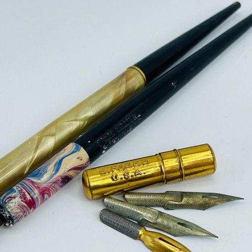 Vintage Faber Füllfederhalter Federn und Faber Feder Aufbewahrung - Bild 5 von 11