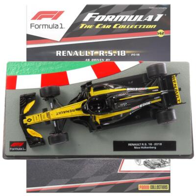 Panini Formel 1 Auto Sammlung Renault R.S.18 2018 Ausgabe 142 inkl. Magazin