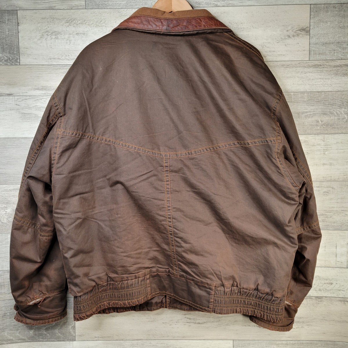 oncmerino ロンT CAMEL 4 Camel Active Mens Jacket EU 54 UK 44R Brown Coated Cotton