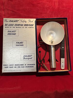 Kalart Speed Flash Safety First De Luxe Compak Original Box 1950's (N ...