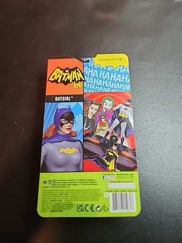 Figura Mcfarlane Batman DC Retro 66 Serie de TV Años 60 W11 Batgirl (Cómic) 6" - Imagen 2 de 2