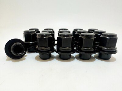 20Pc 12x1.25 For Nissan Infiniti Black OEM Factory Style Replacement Mag Lug Nut