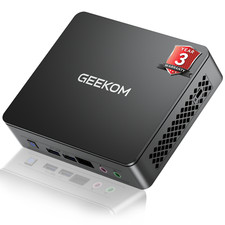 GEEKOM Air12 Lite Mini PC Intel N100 8GB DDR4 256GB SSD Windows 11 Pro WIFI BT