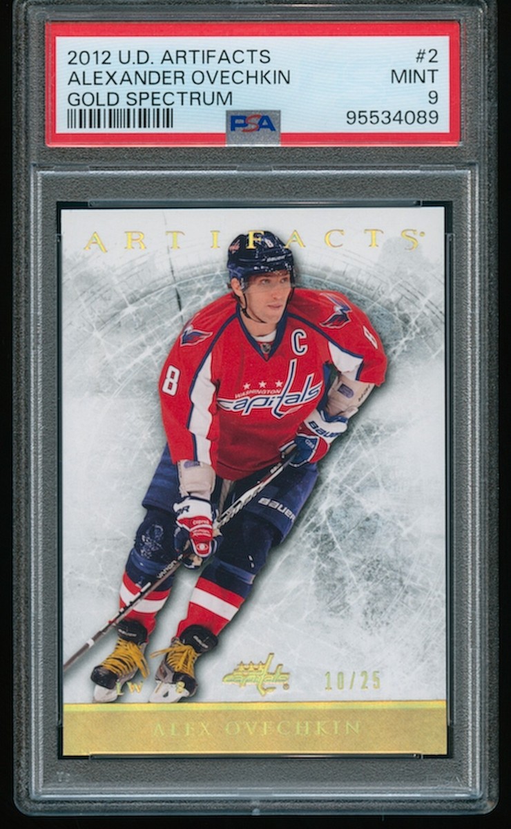 Alex Ovechkin 2012-13 Upper Deck Artifacts Gold Spectrum #2 /25