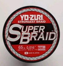 Yo-Zuri Super Braid 65 Lb Test 600 Yard Spool Blue