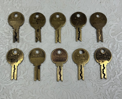 10 Mills Slot Machine Keys