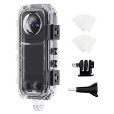 60M Underwater Waterproof Diving Housing Shell Case Cover for Insta360 X4 Camera