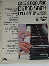 Great Popular Piano Solos Complete Volumes 1 through 5