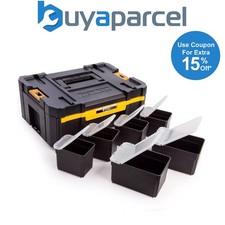 Dewalt DWST1-70705 TStak III Deep Drawer Stackable Tool Storage Box + Organisers