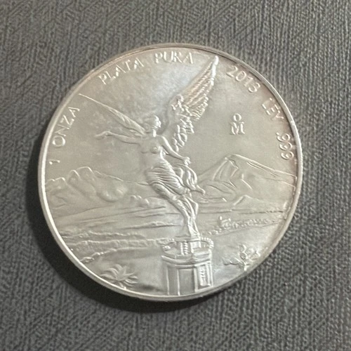 2013 Mexico Libertad 1oz .999 1 Ounce Onza Plata Pura Uncirculated Silver Coin