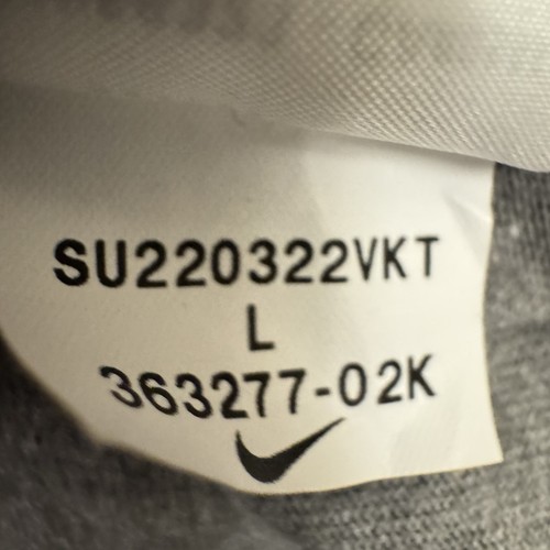 Jordan Shirt Mens Large Gray Standard Running Short Sleeve - Picture 5 of 8