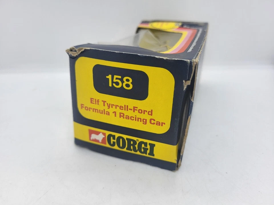 Corgi Whizzwheels 158 Elf Tyrrell-Ford Formula 1 Racing Car Original Box 1974 - Image 4 of 4
