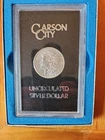 1883 CC CARSON CITY - GSA Hoard Silver Morgan Dollar $1 US Coin - BOX & COA