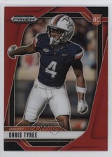 2025 Panini Prizm Draft Picks Red Prizm /399 Chris Tyree #143 6j0