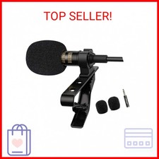 PoP voice Professional Lavalier Lapel Microphone Omnidirectional Condenser Mic f