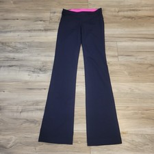 Lilly Pulitzer Luxetic Weekender Pant Navy Blue Performance Small Inseam 33
