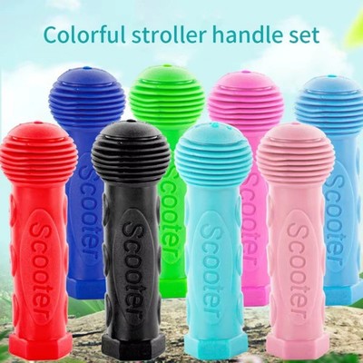 2x Scooter Handle t-Bar Grips Suitable For Mini Or Maxi Micro Handlebar Accessor
