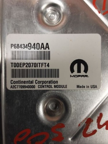 2021 2022 2023 RAM 2500 3500 ELECTRONIC CONTROL MODULE 6.4L GAS 68434940AA - Picture 6 of 12