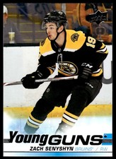 2019-20 Upper Deck Young Guns Zach Senyshyn Boston Bruins #234